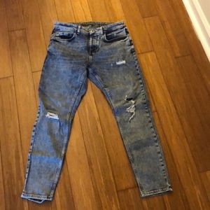 Distressed Zara Men Jeans size 32x32